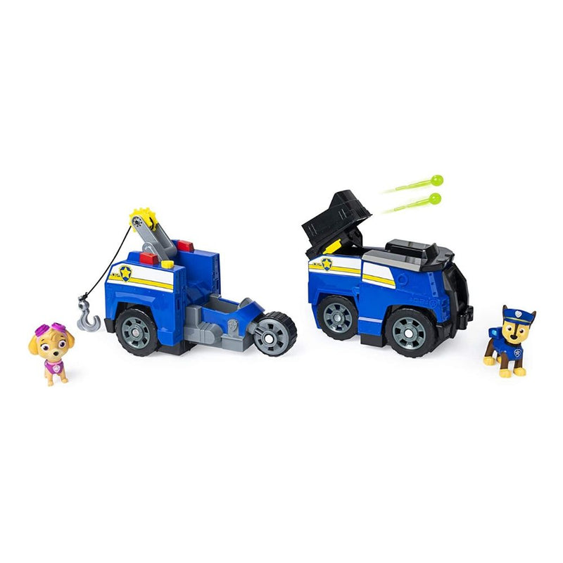 paw patrol chase transforming police cruiser