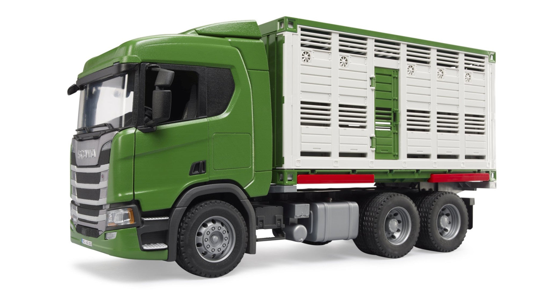 Bruder Scania Super 560R Cattle Transportation Truck With 1 Cattle (54CM LONG)