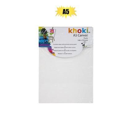 Khoki Paint Canvas Panel A5