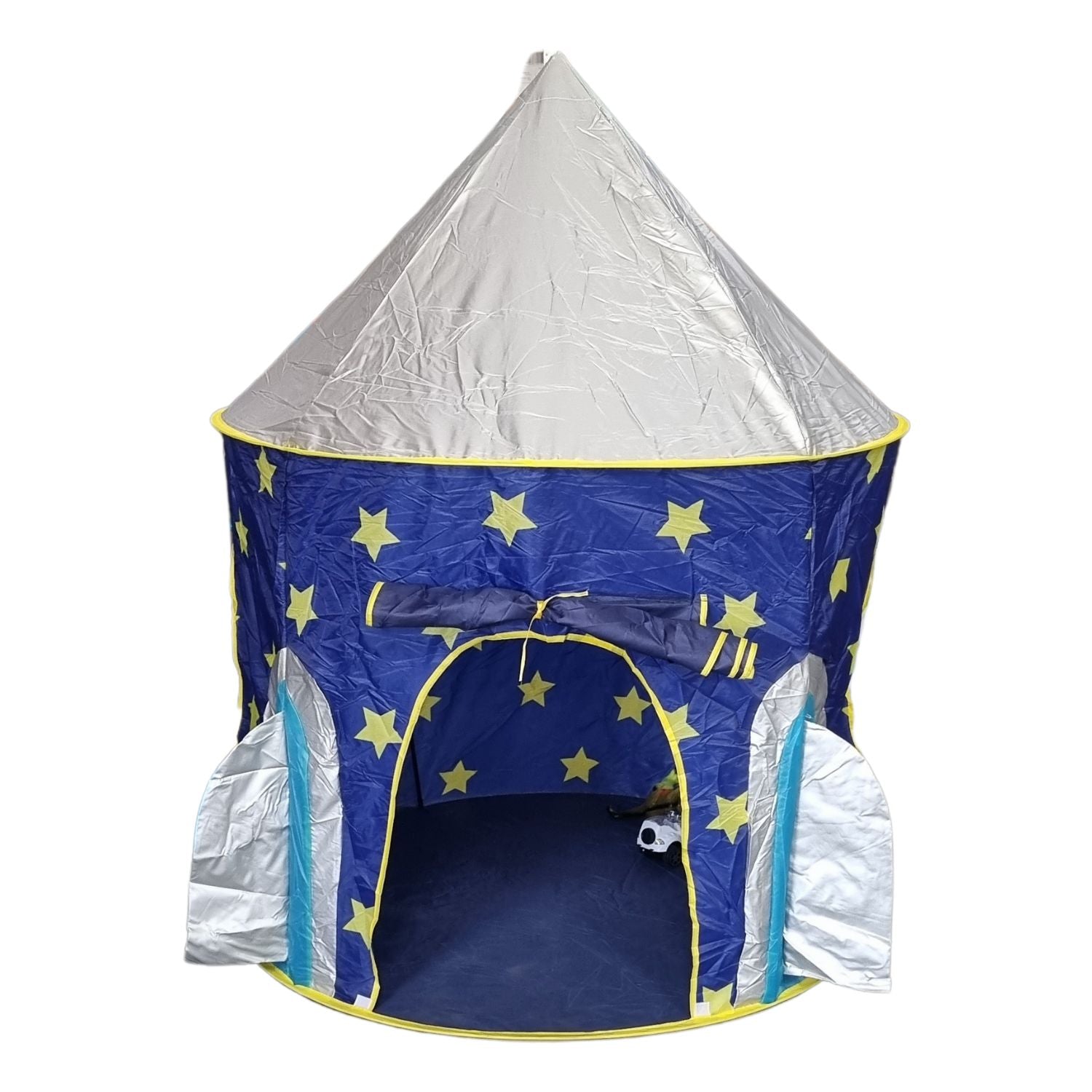 Astronaut Rocket Tent and Melissa & Doug Space Glow Floor Puzzle