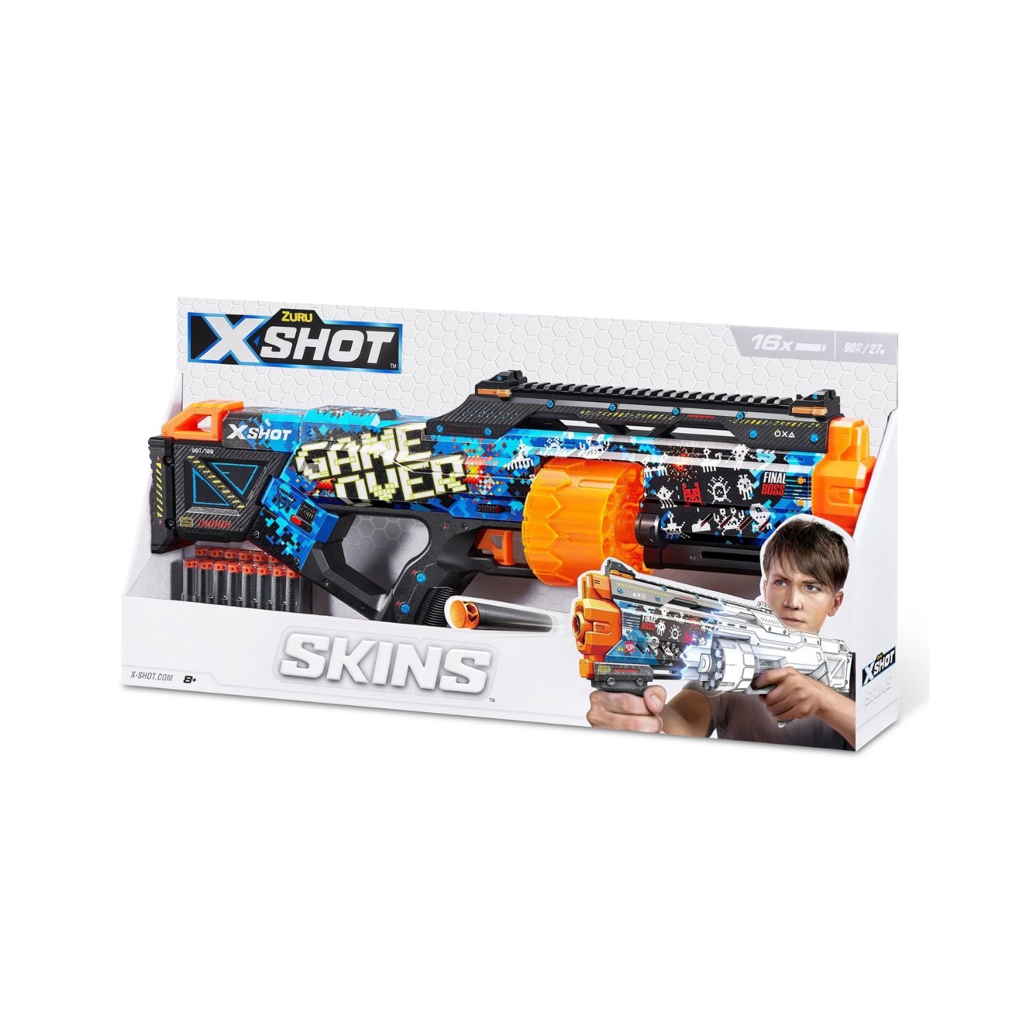 X-Shot Last Stand Blaster - Graffiti