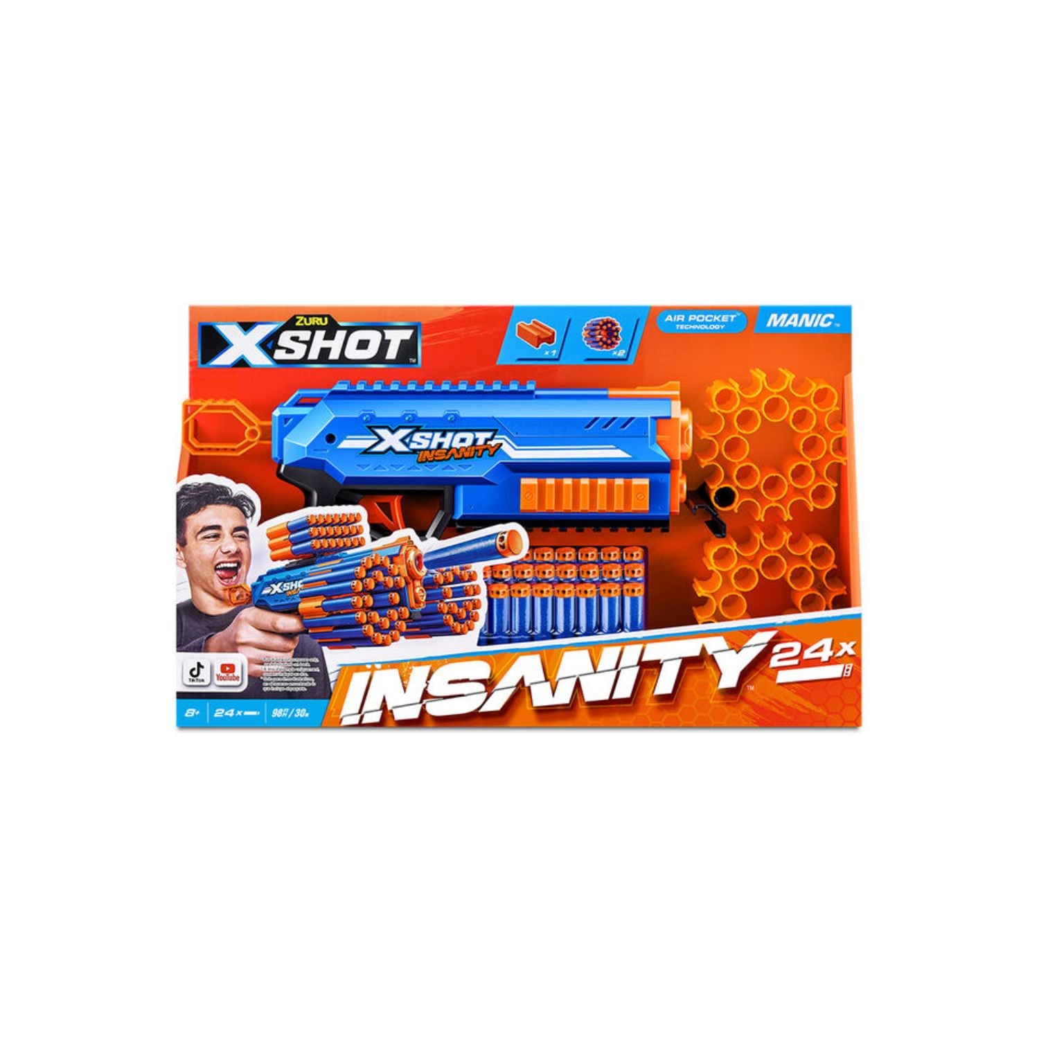 Zuru X-Shot Insanity Manic Blaster