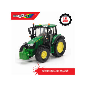 TOMY John Deere 6120M Tractor Scale 1:32