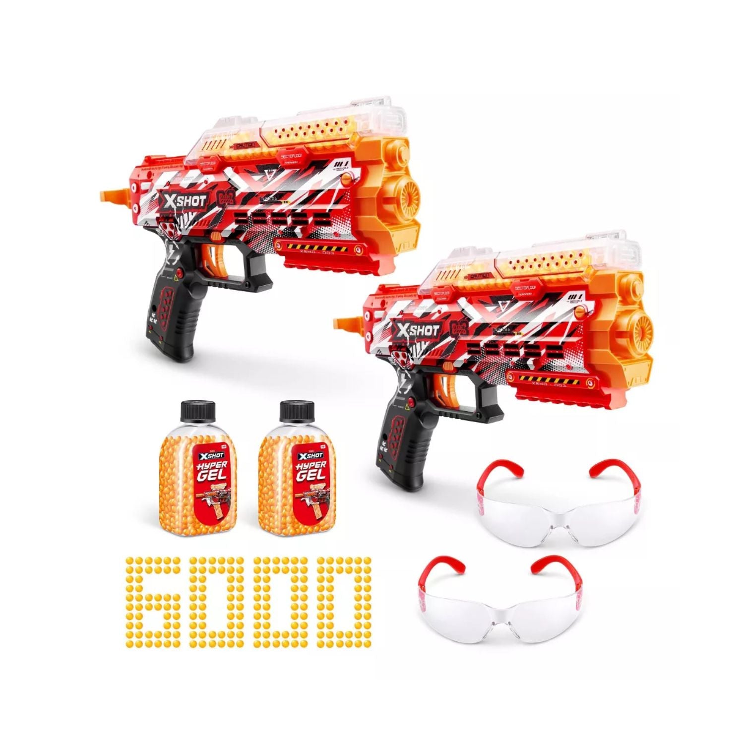 Zuru X-Shot Hyper Gel Mini Blaster - 2PK with 8 Darts