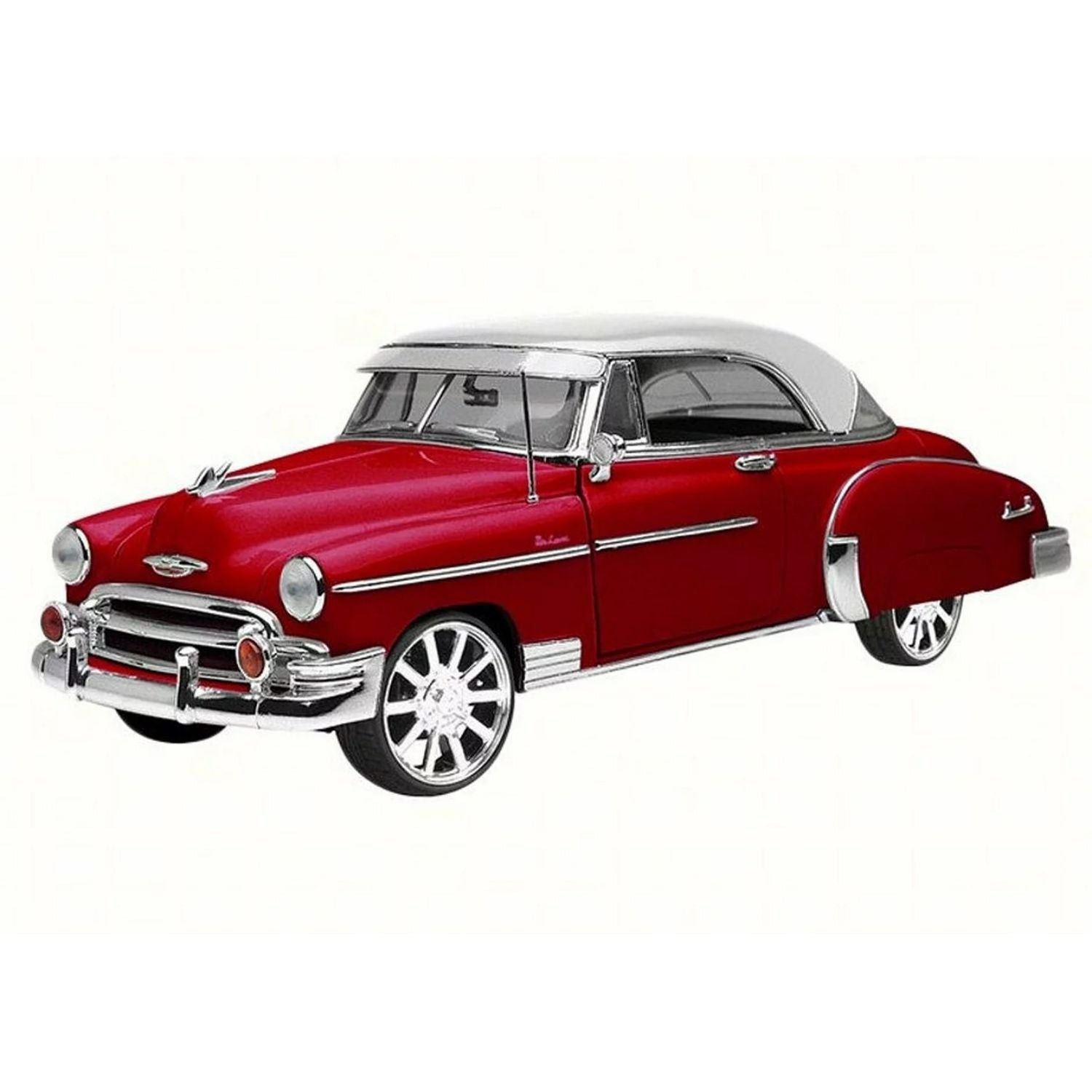 Motormax 1950 Chevy Bel Air Metallic Red Scale 1:18