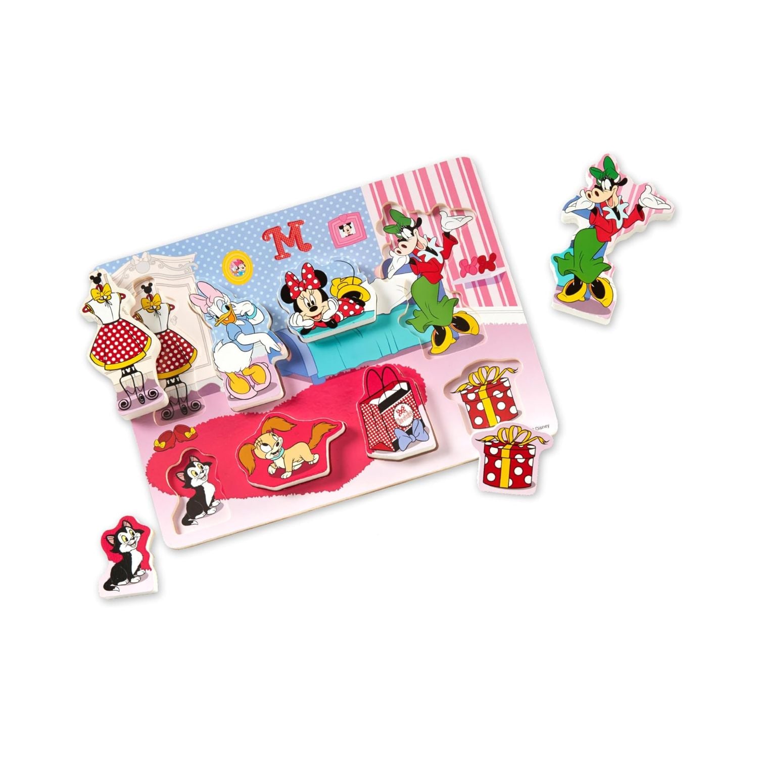 Melissa & Doug Disney Minnie Mouse Chunky Wooden Puzzle