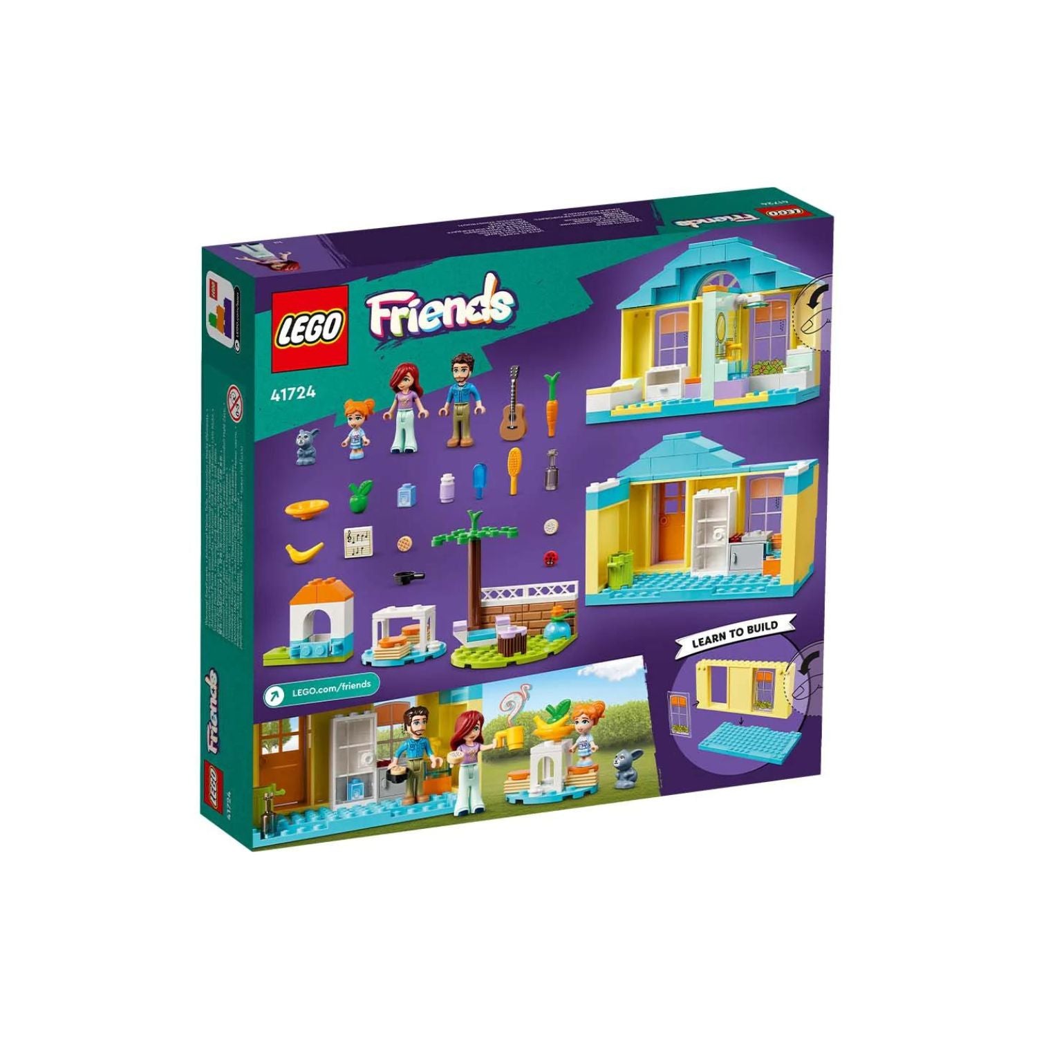 LEGO® Friends Paisley’s House 41724 Building Toy Set (185 Pieces)