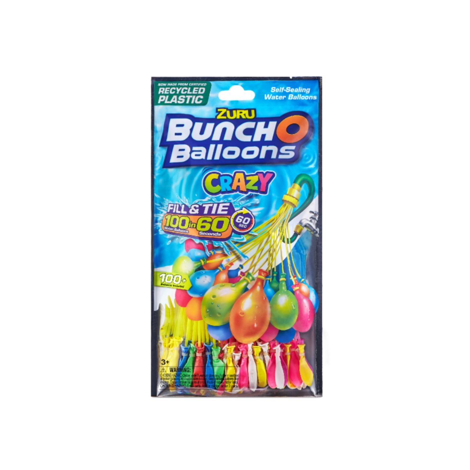 Zuru BUNCH O BALLOONS Crazy  100 Rapid-Filling