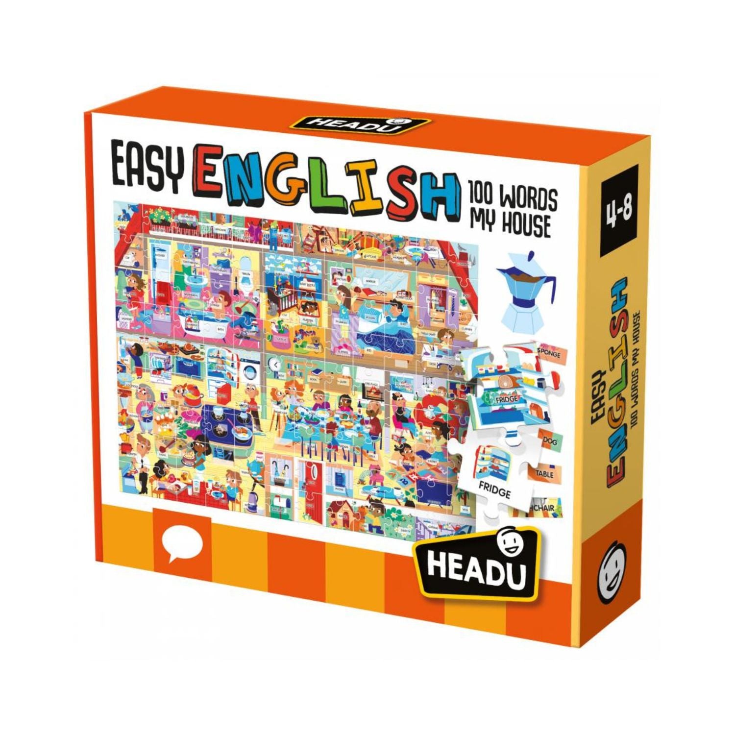 Headu Montessori Easy English 100 Words My House