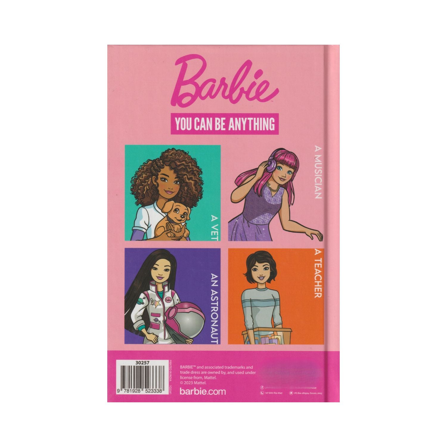 Barbie Can be Anything 2 Book Bundle - A Vet and , A Teacher