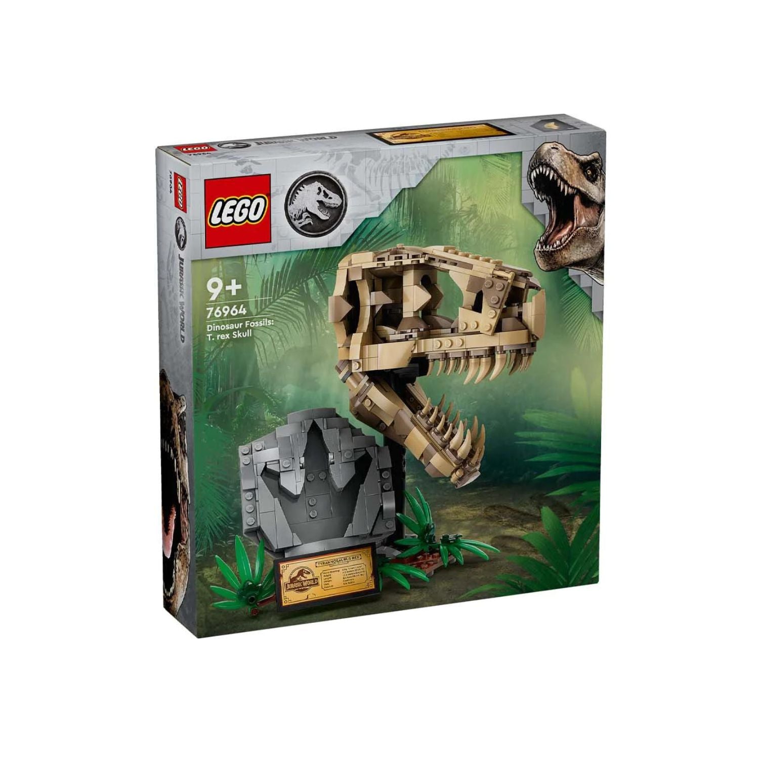 LEGO® Jurassic World™ Dinosaur Fossils: T. rex Skull 76964