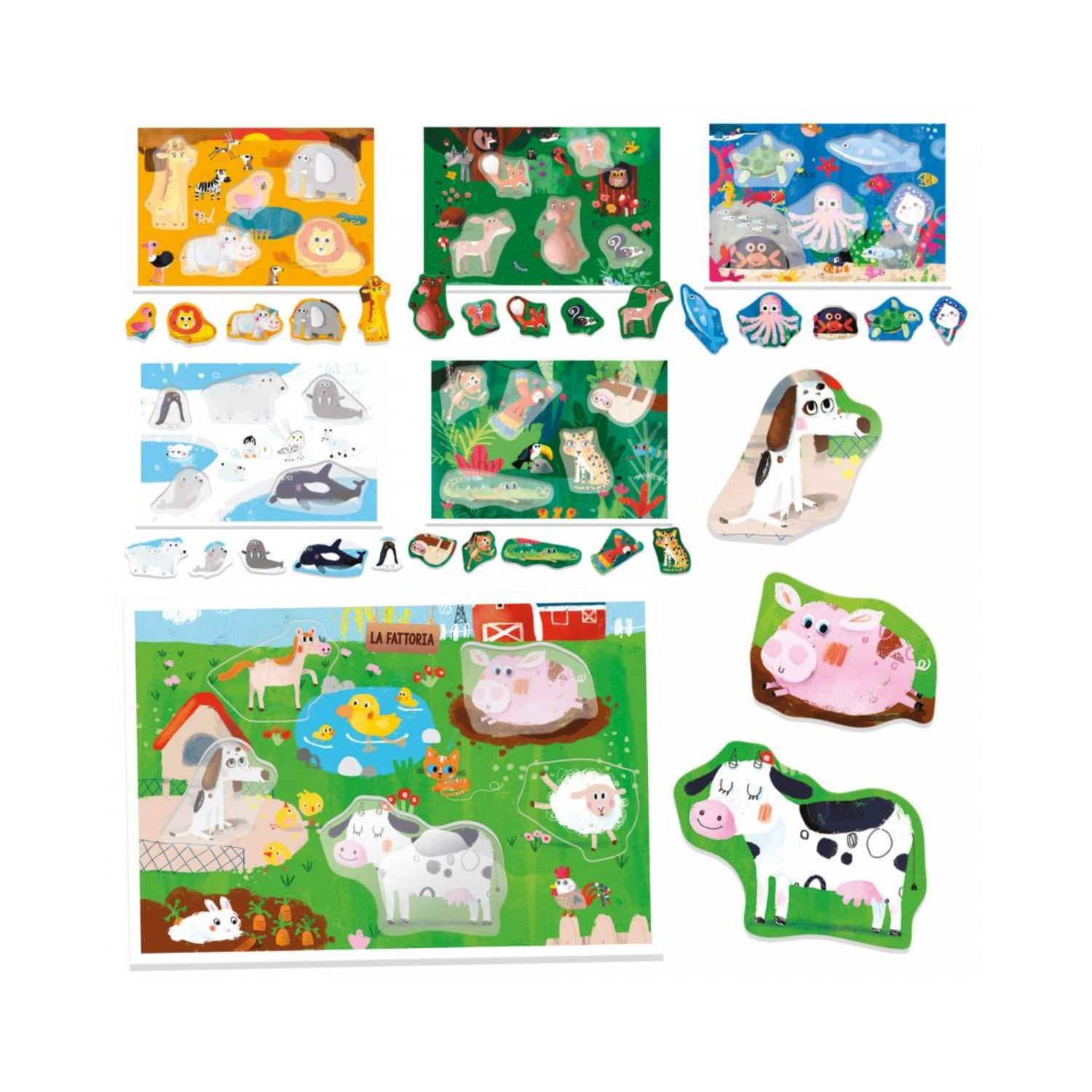 Headu Montessori Animal Lotto