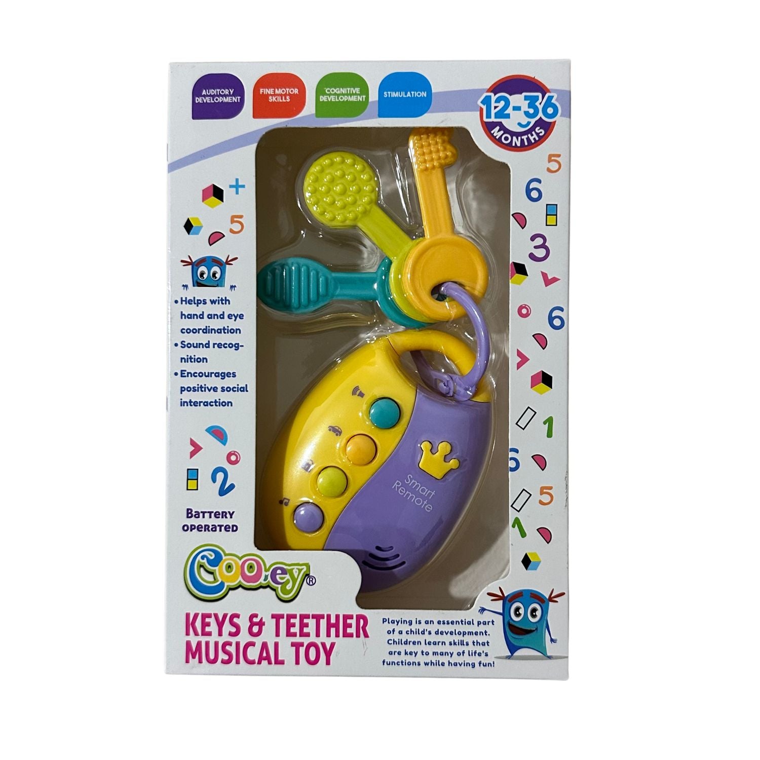 Cooey Baby Keys and Teether Musical Toy