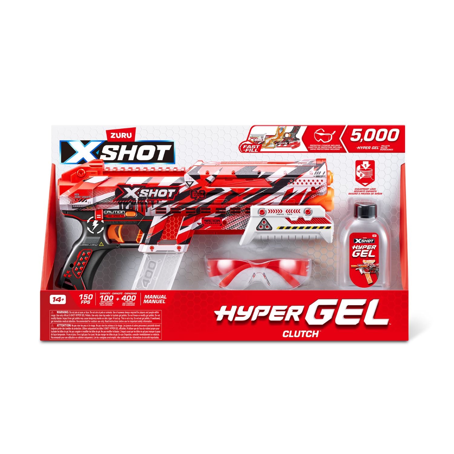 Zuru X-Shot-Hyper Gel-Series 1 Small Blaster - 5000 Gellets