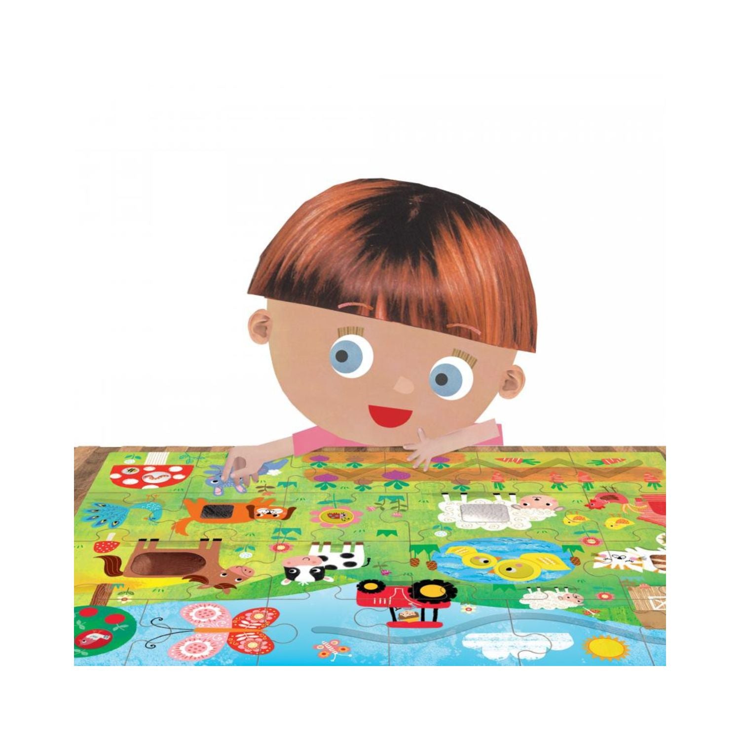 Headu Montessori Tactile Puzzle