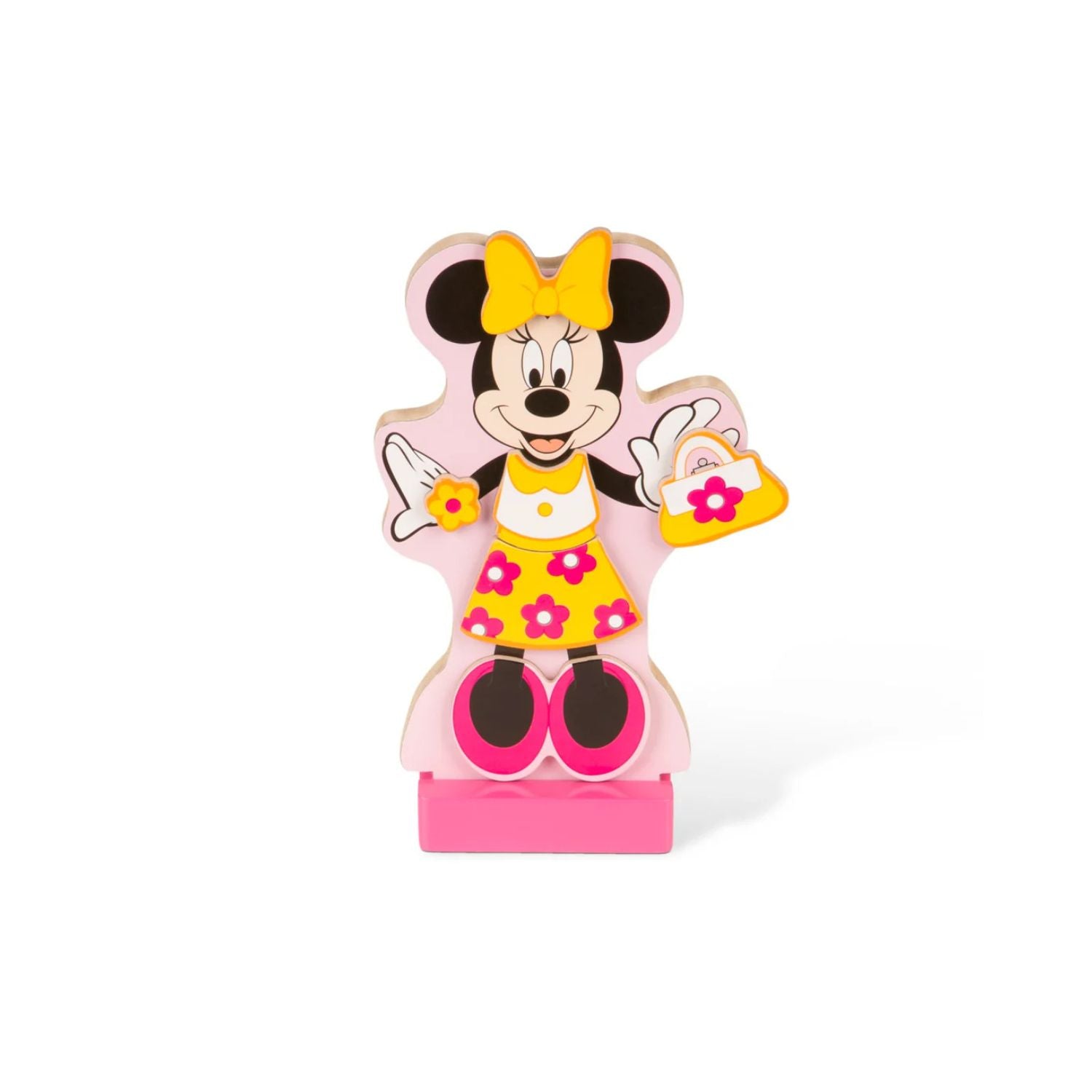 Melissa & Doug Wooden Magnetic dress-up Disney Minnie