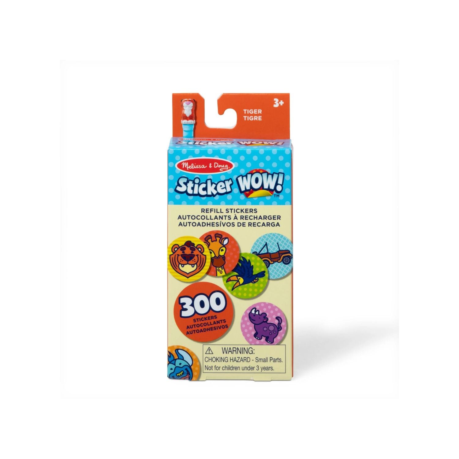 Melissa & Doug Sticker WOW! - Refill Stickers - Tiger