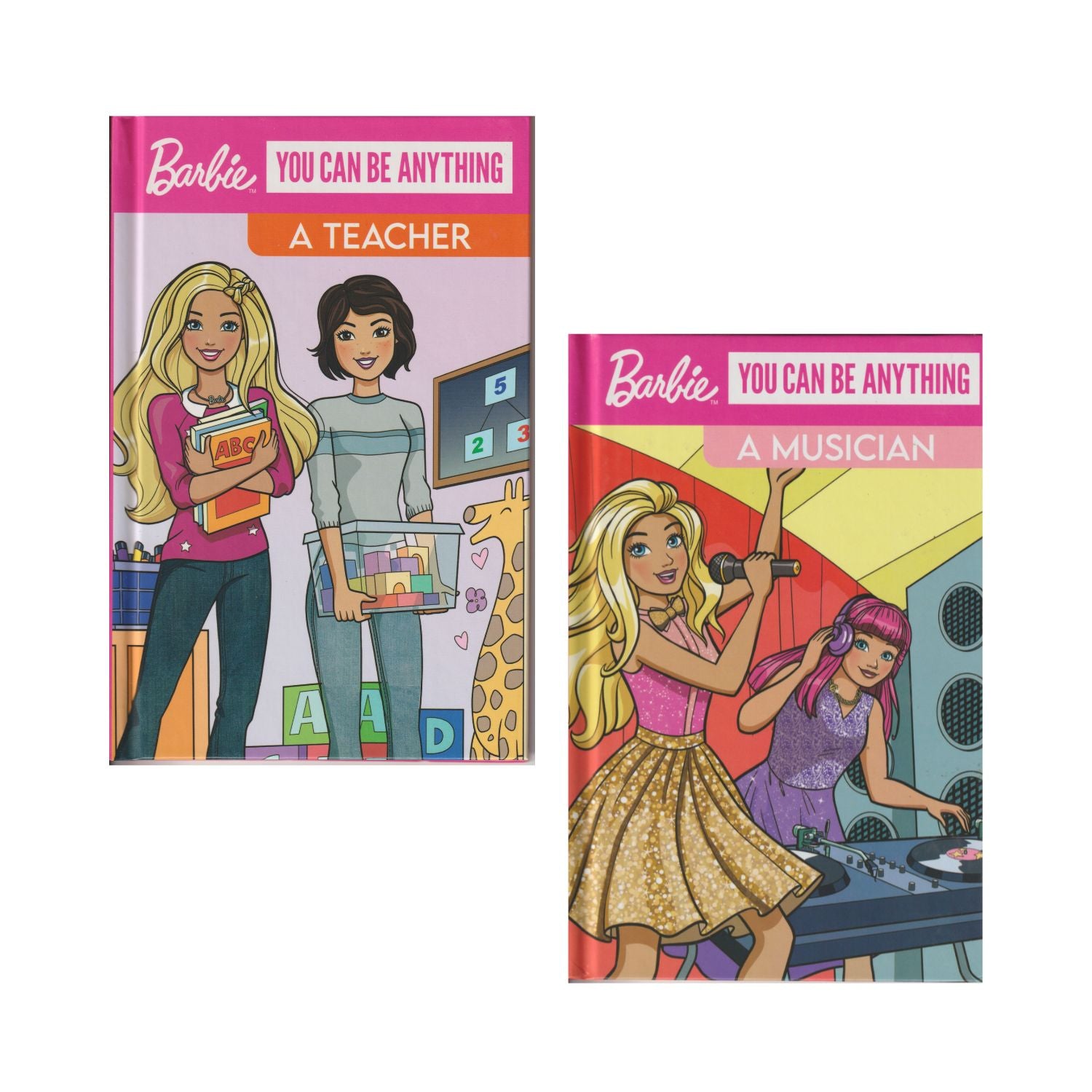 Barbie Can be Anything 2 Book Bundle - A Musician, A Teacher