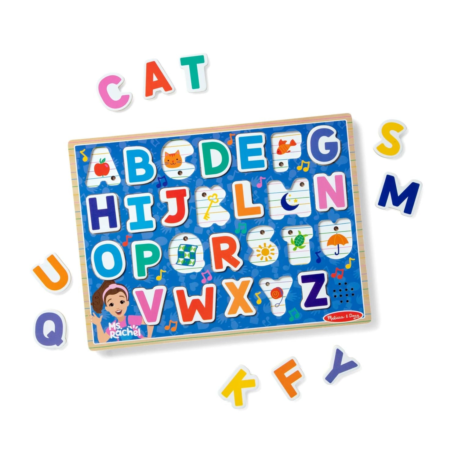 Melissa & Doug Ms Rachel Alphabet Phonics Puzzle