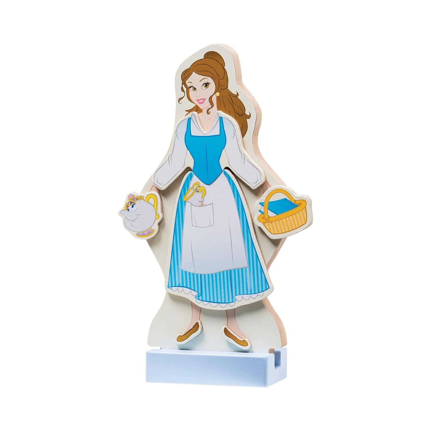 Melissa & Doug Wooden Magnetic dress-up Belle