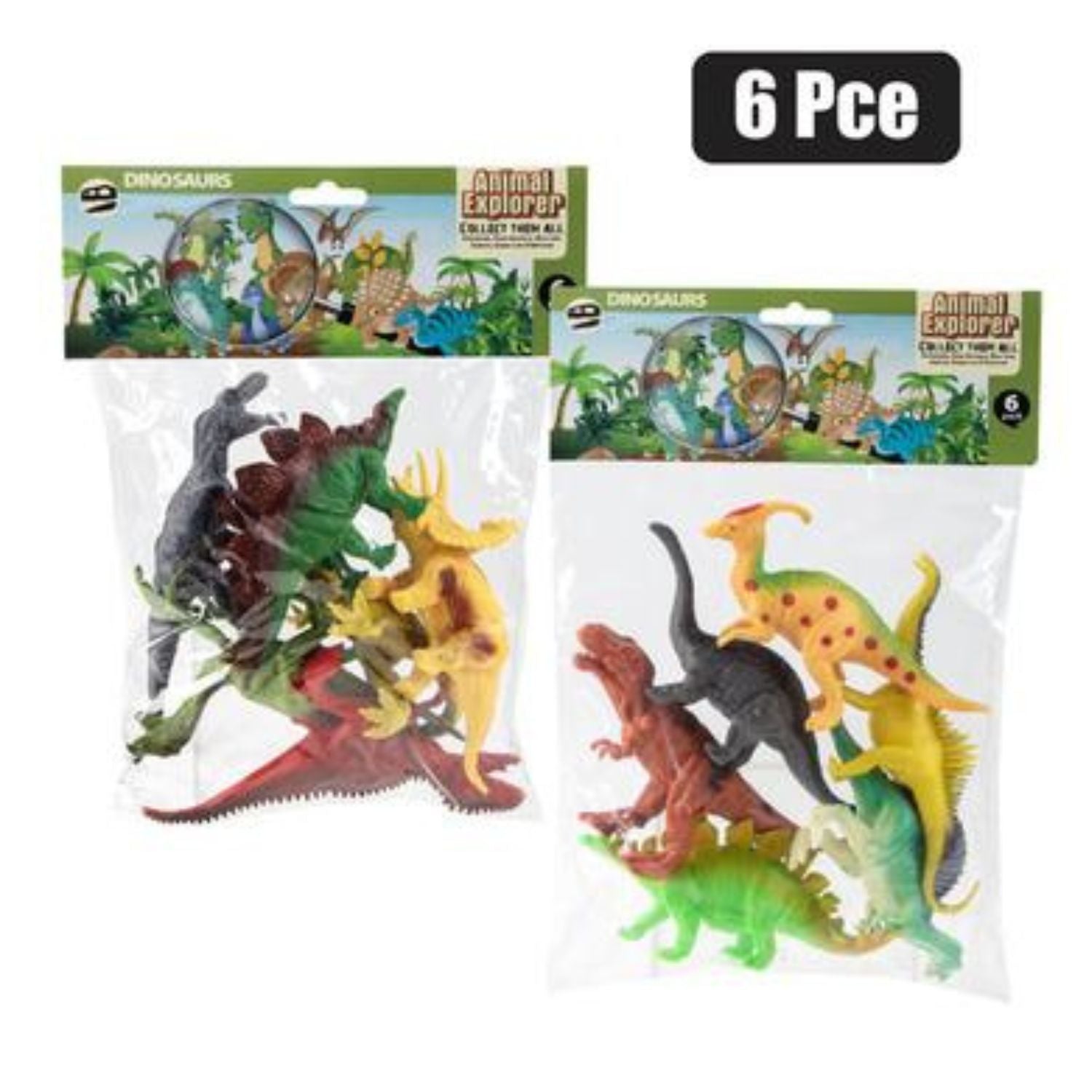 Animal Explorer -  Dinosaur 6 pack