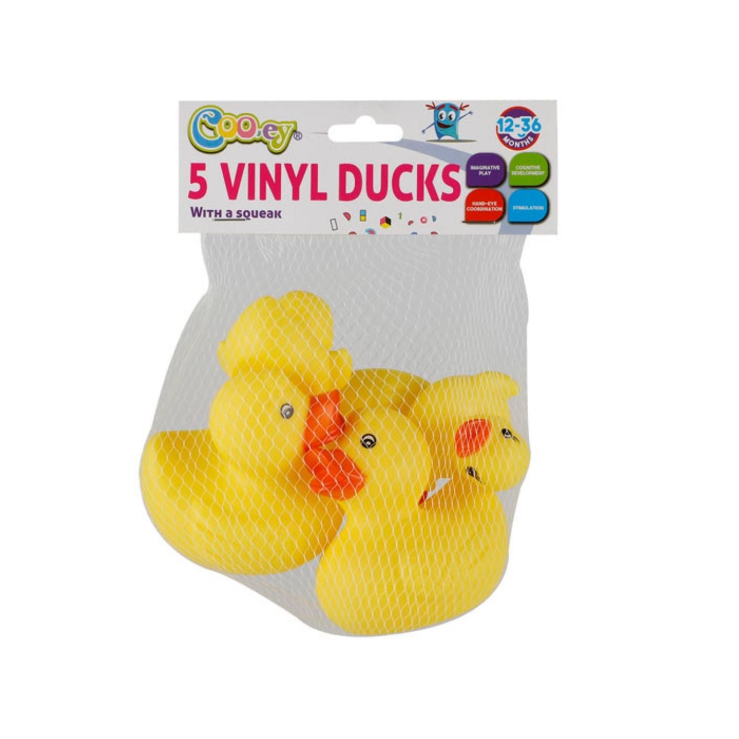 Cooey 5 Vinyl Yellow Ducks