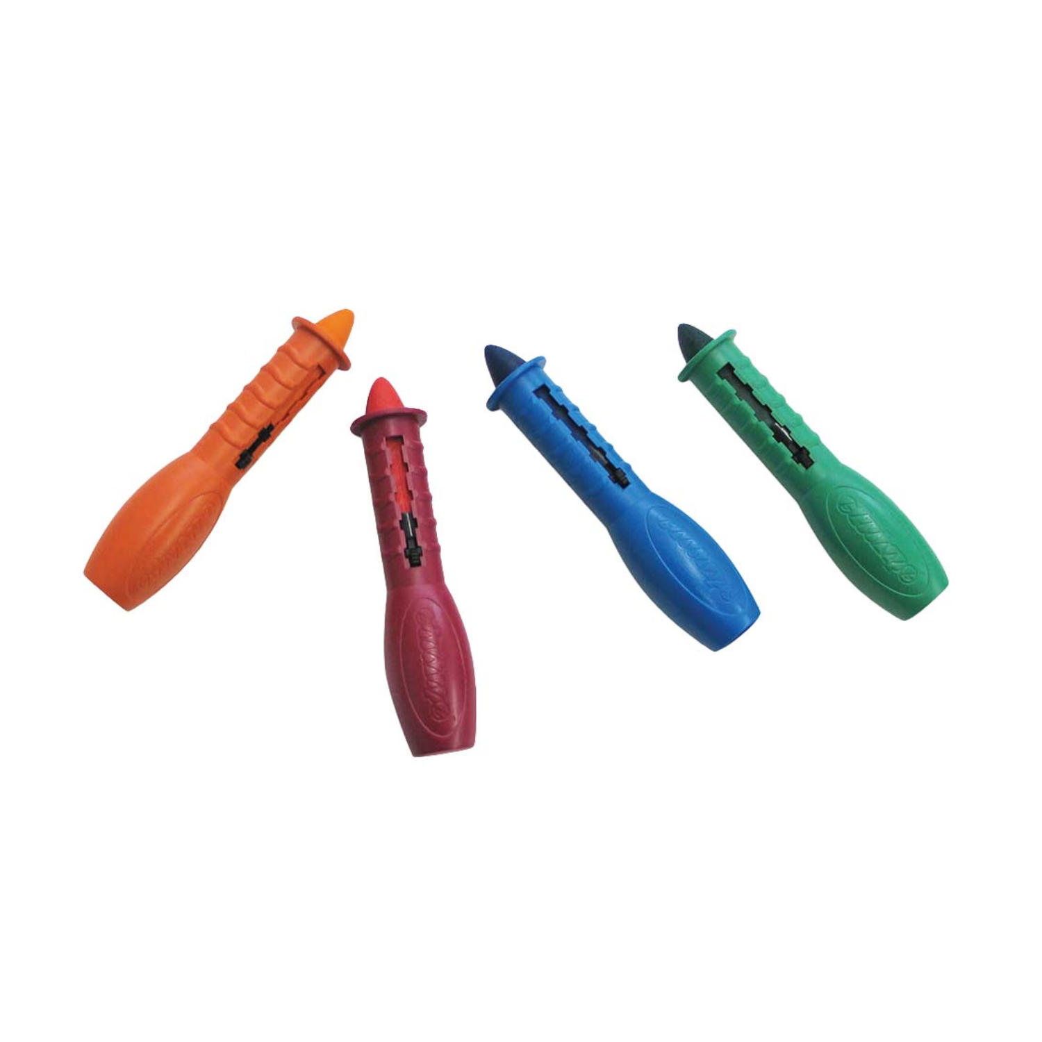 Edushape – Bath Crayons with Foam Holder -  6pcs