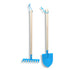 Garden Monsters Kids Garden Shovel and Rake Set - Blue