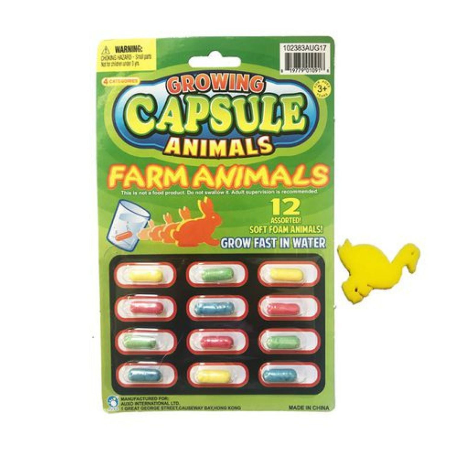 Growing Capsule - Farm Animals