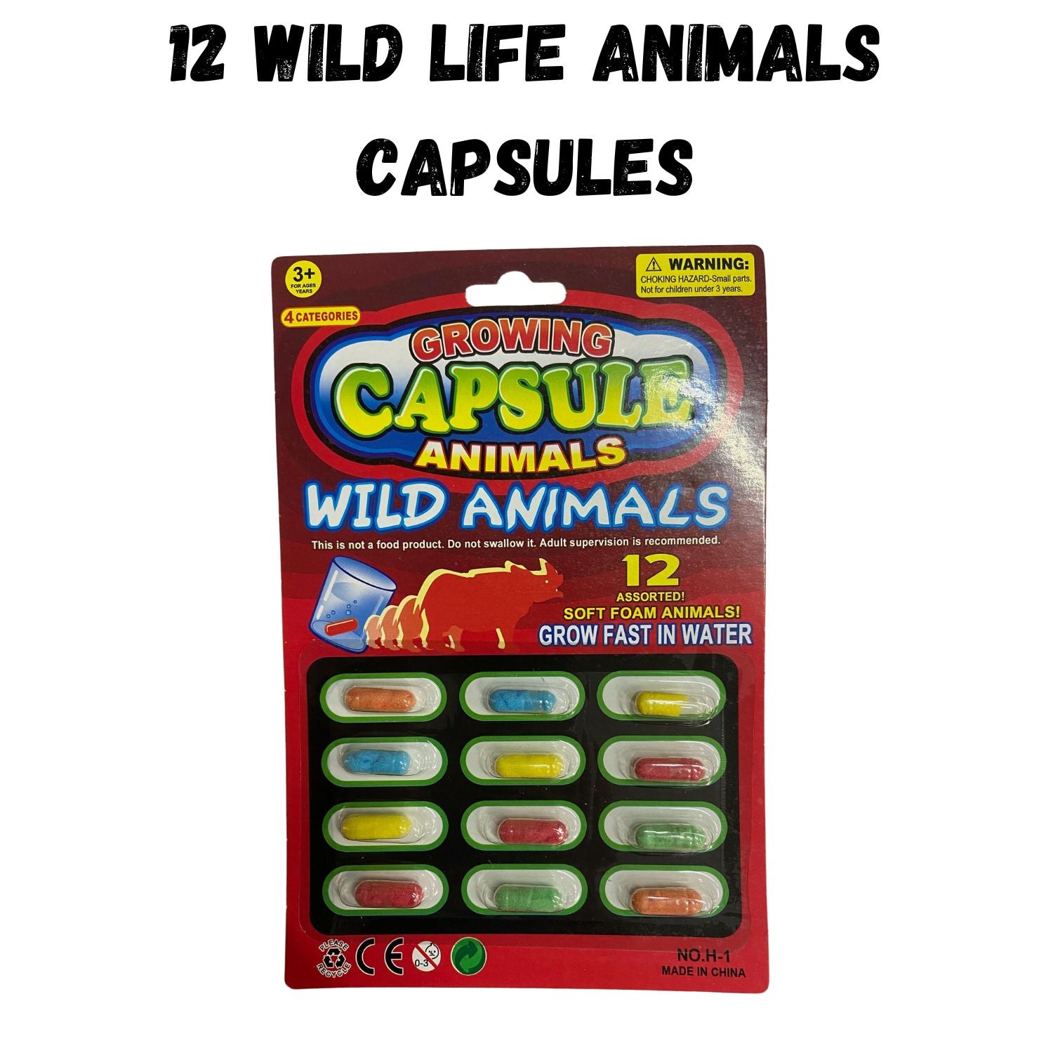 Growing Capsule - Wild Life