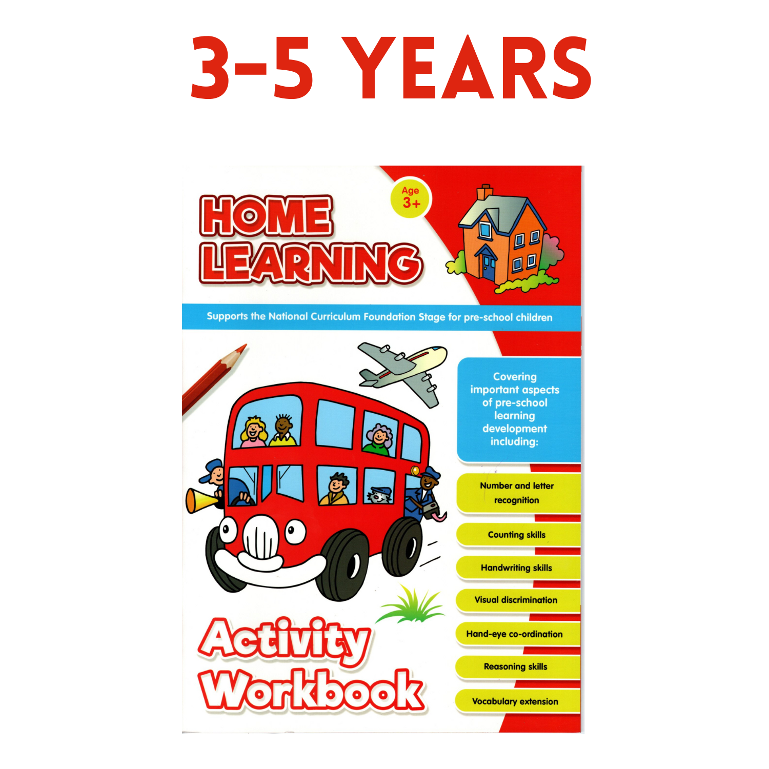 Home Learning Activity Book - The Wheels on The Bus