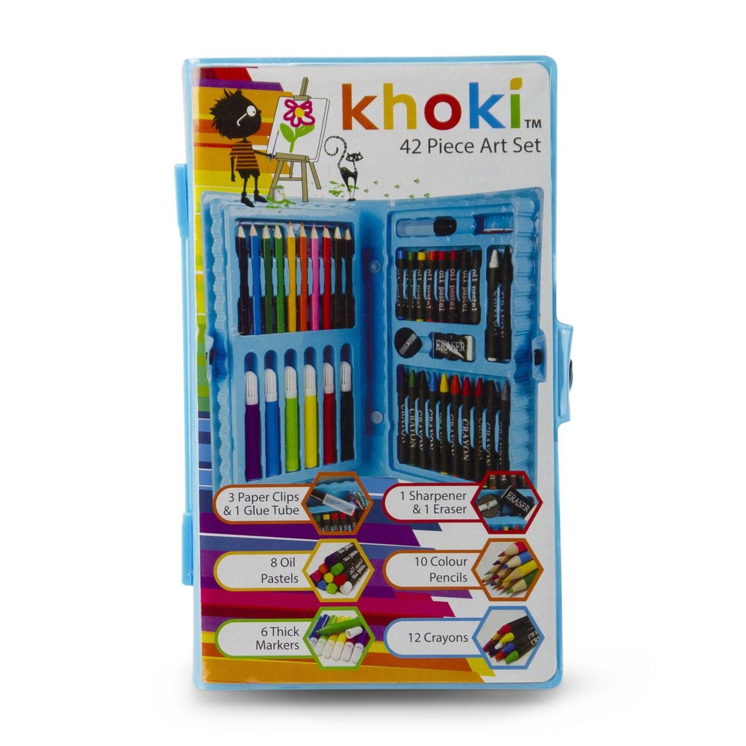 Khoki - 42 Piece Art Set