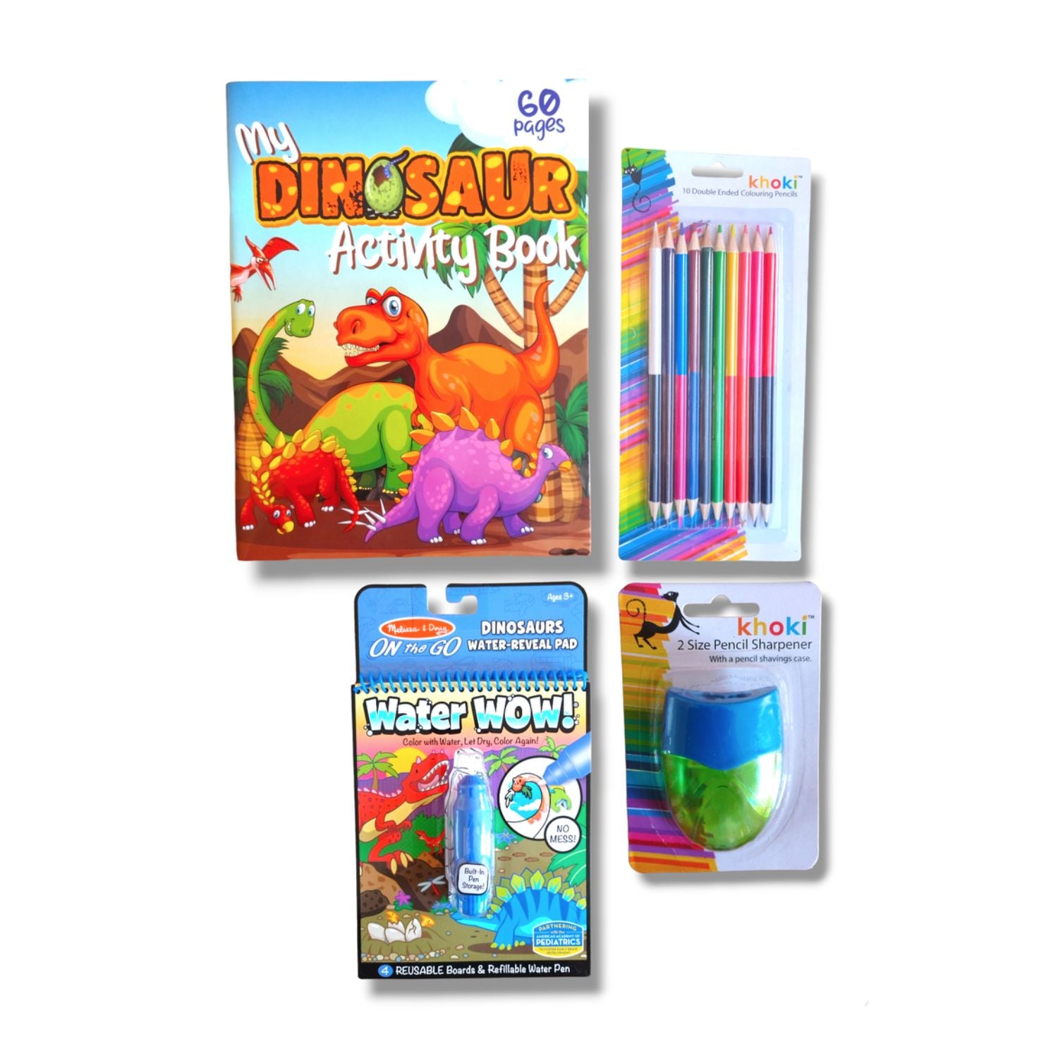 Kids Dinosaur Activity Set with Melissa & Doug Water Wow