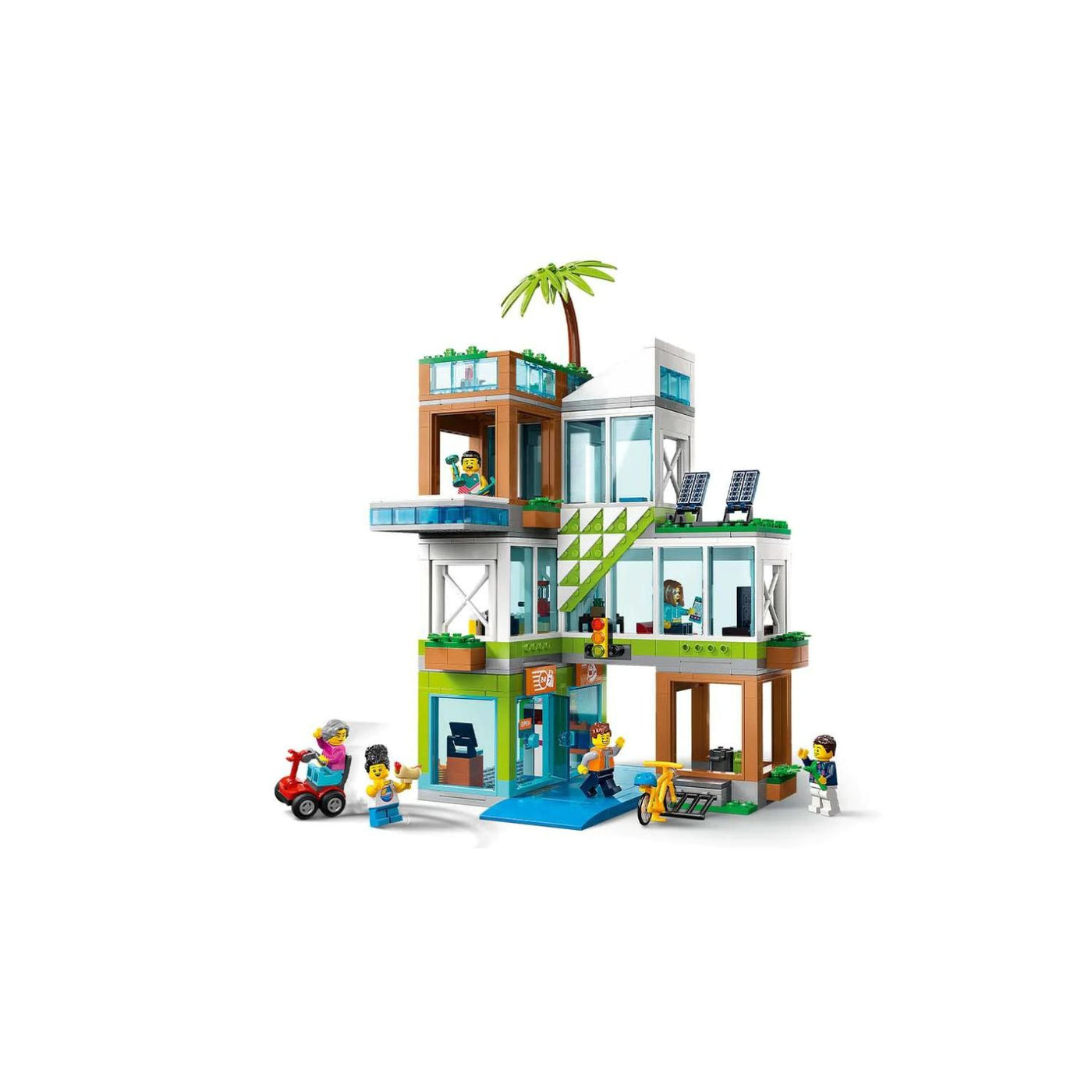 Lego city best sale apartment building