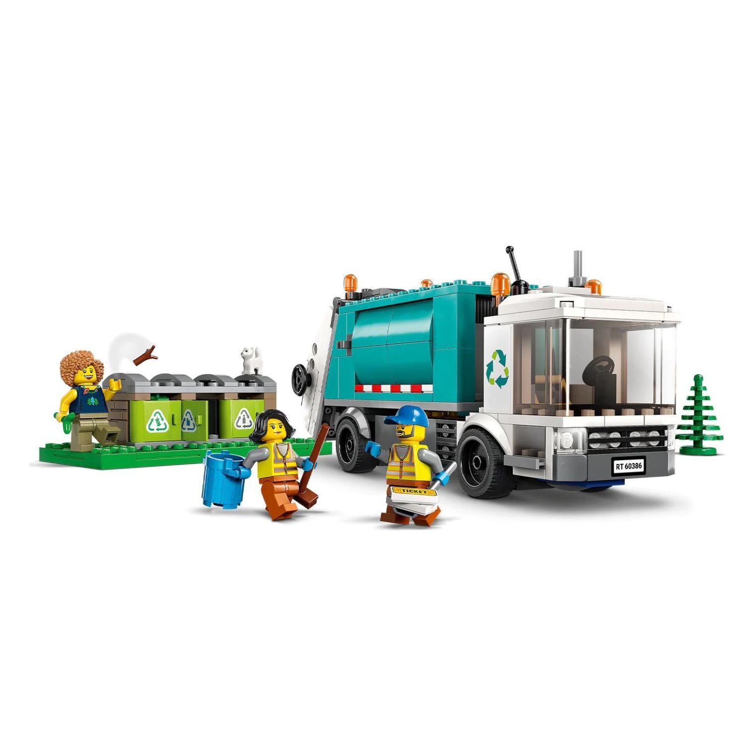 LEGO® City Recycling Truck 60386 Building Toy Cars (261 Pieces)