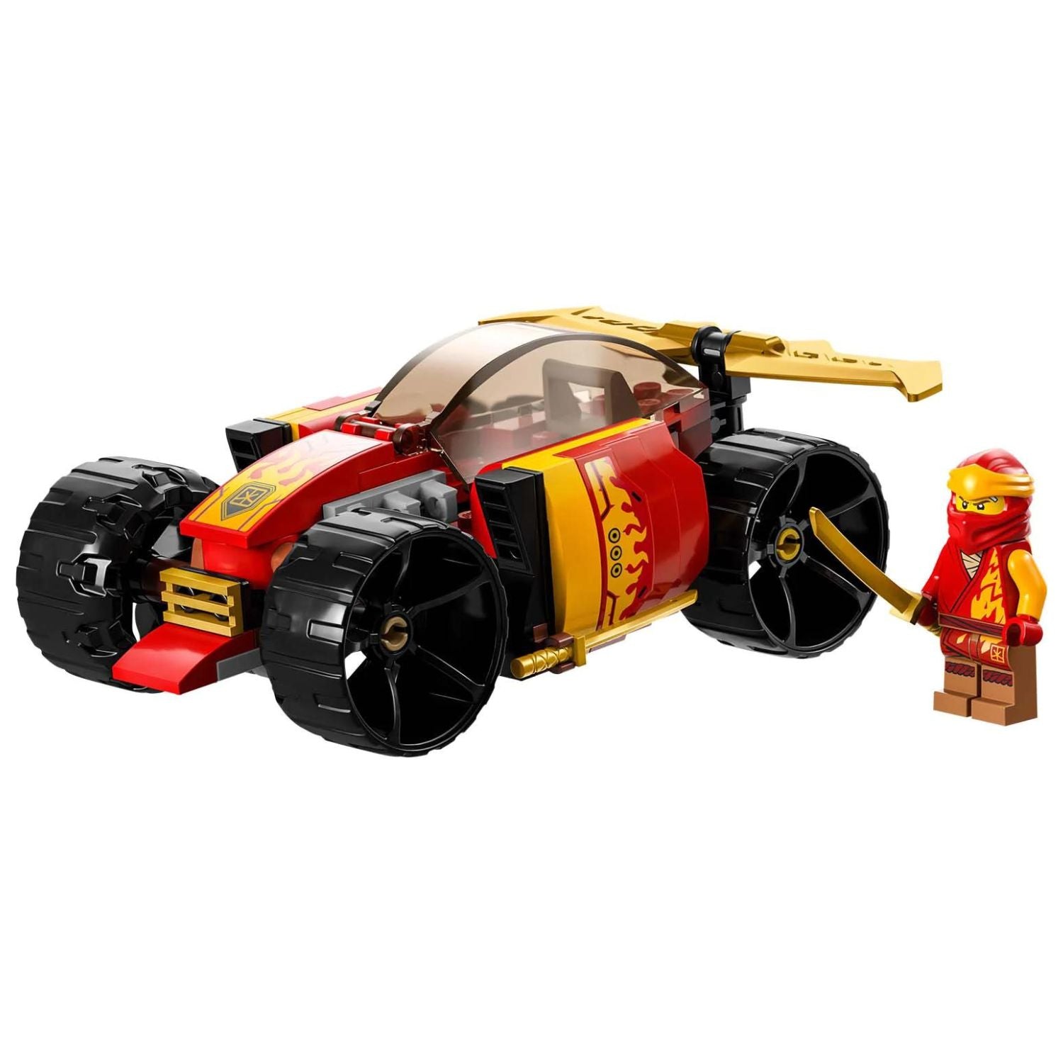 LEGO® NINJAGO® Kai’s Ninja Race Car EVO 71780 Building Toy Cars (94 Pieces)