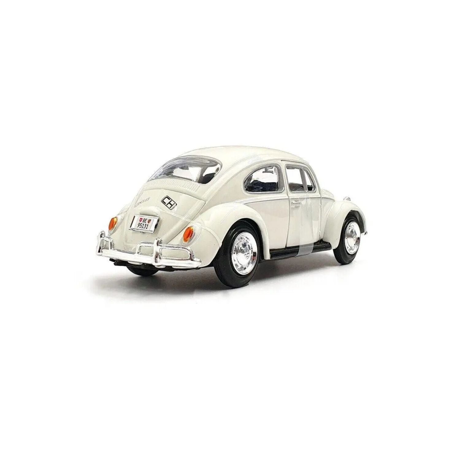 Motormax 1:24 1966 Volkswagen Classic Beetle James Bond - White