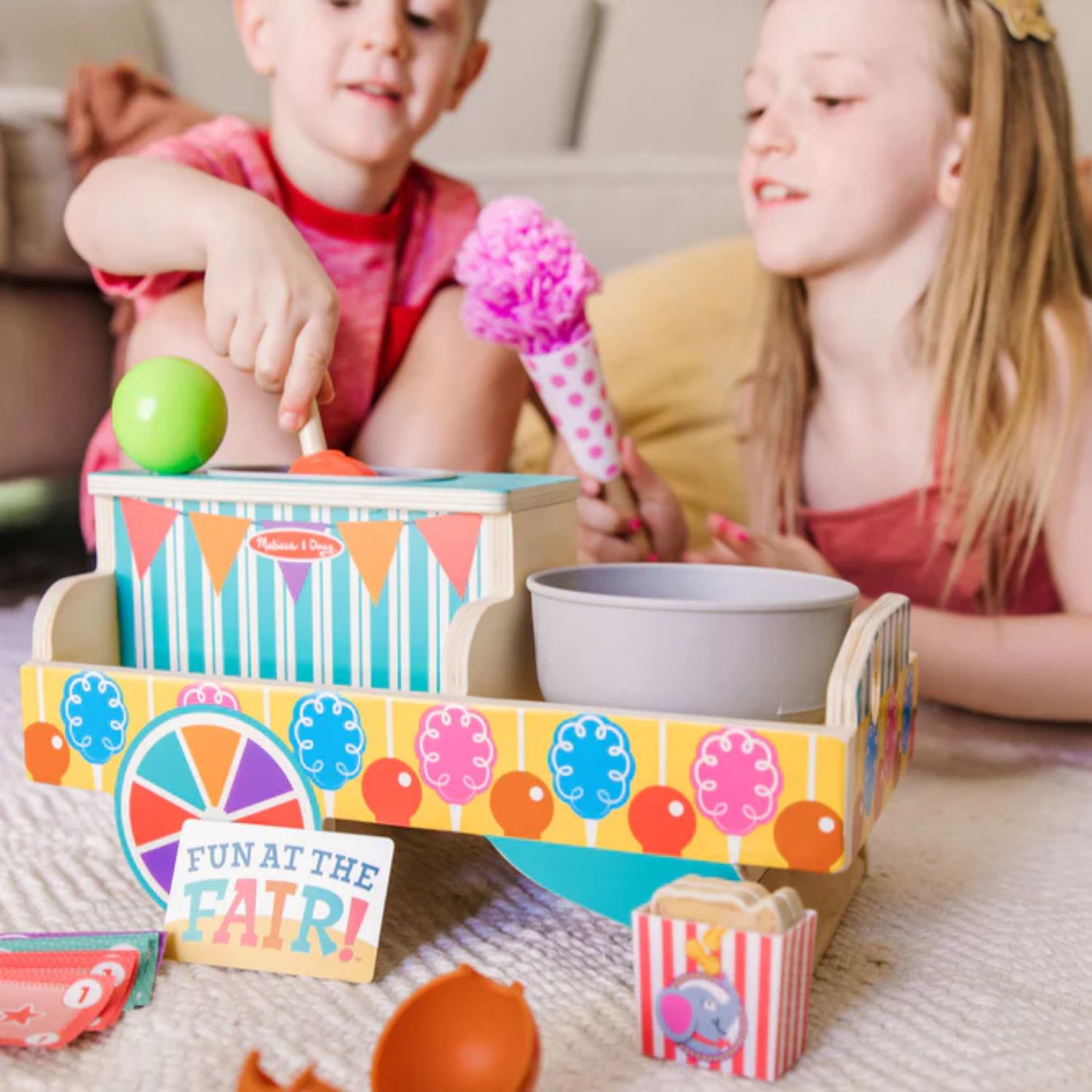 Melissa & Doug Fun at the Fair Carnival Candy Play Set