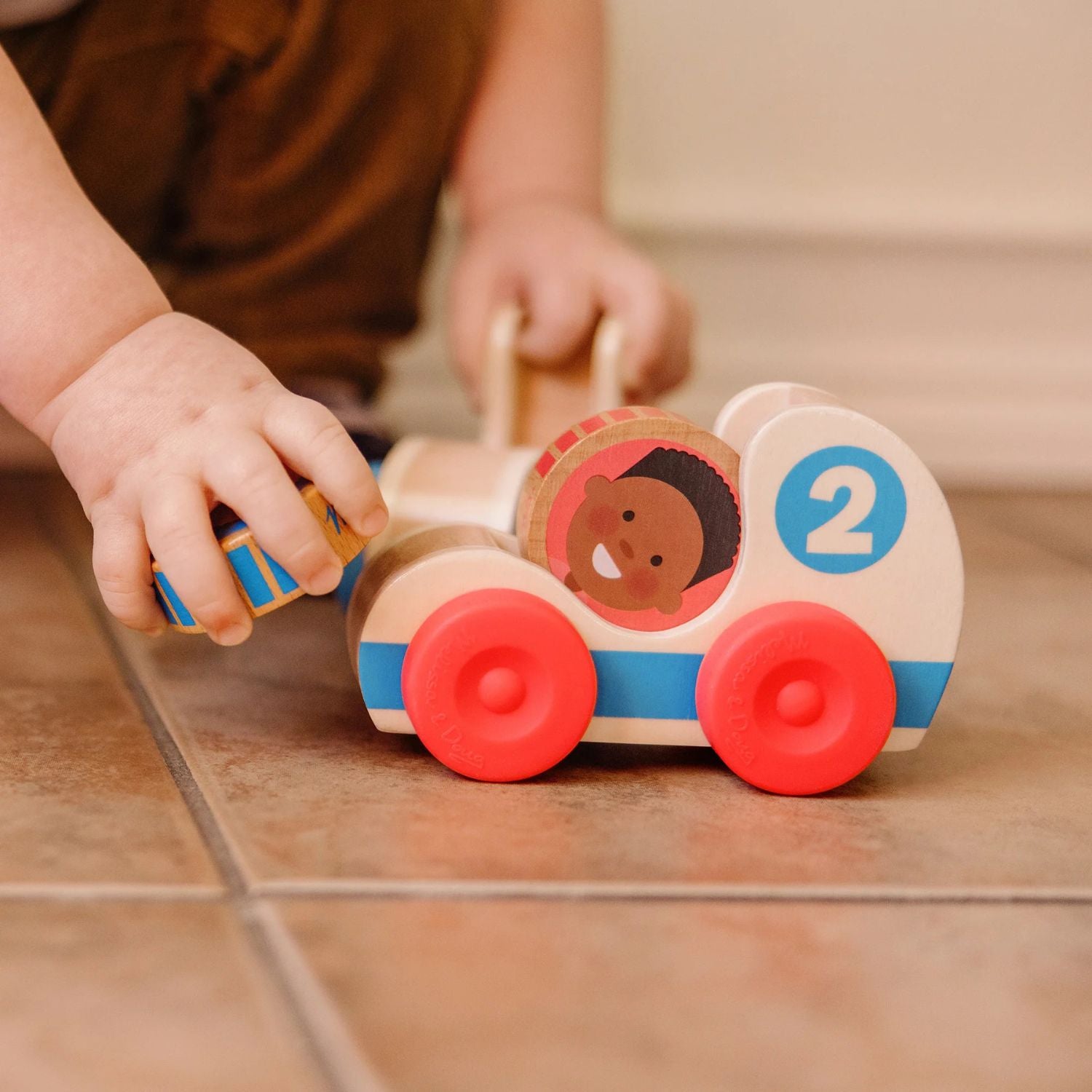 Melissa & Doug Go Tots Race Car