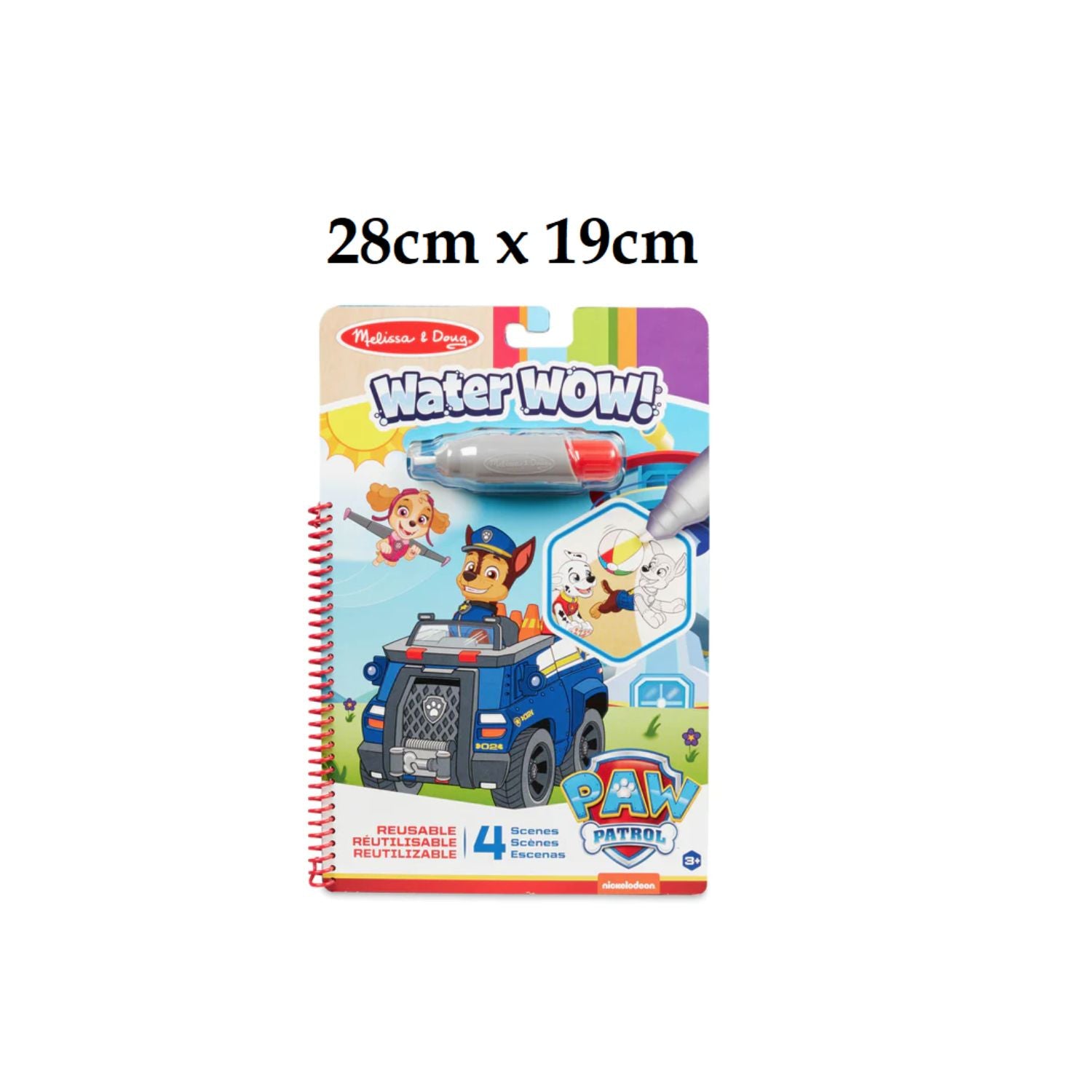 Melissa & Doug Paw Patrol Set With Colour By Number Book - Set of 3