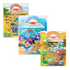 Melissa & Doug Puffy Sticker Bundle - Safari, Ocean and Dinosaur