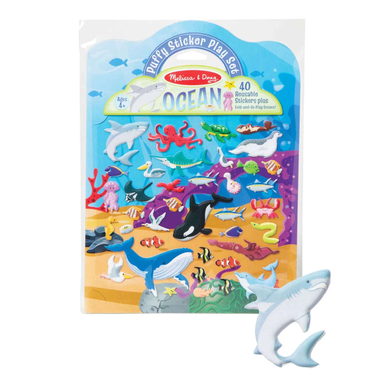 Melissa & Doug Puffy Sticker Play Set: Ocean