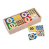 Melissa & Doug Self-Correcting Puzzle Set - Number and Alphabet