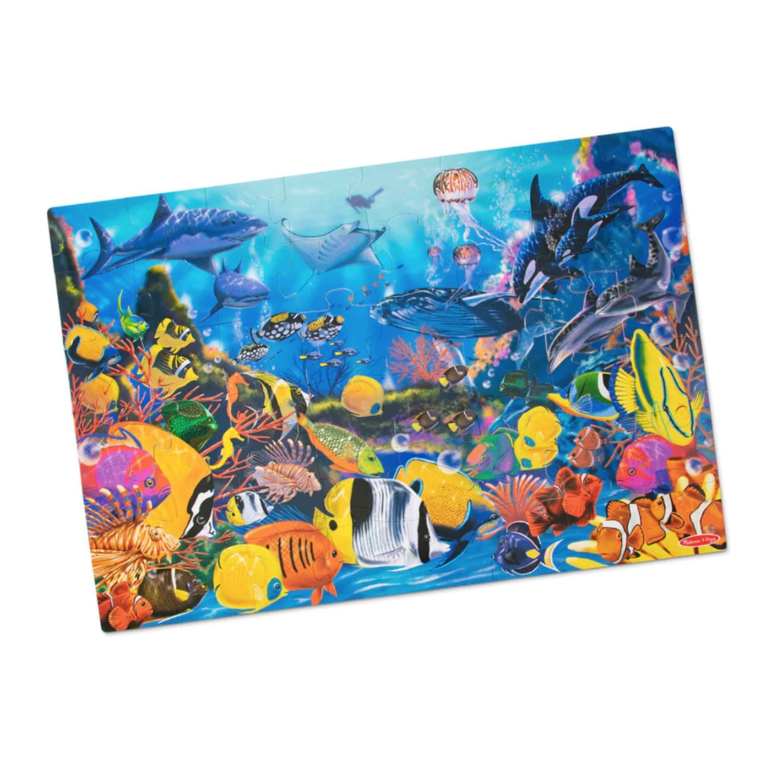 Melissa & Doug Underwater Floor Puzzle - 48 Pieces