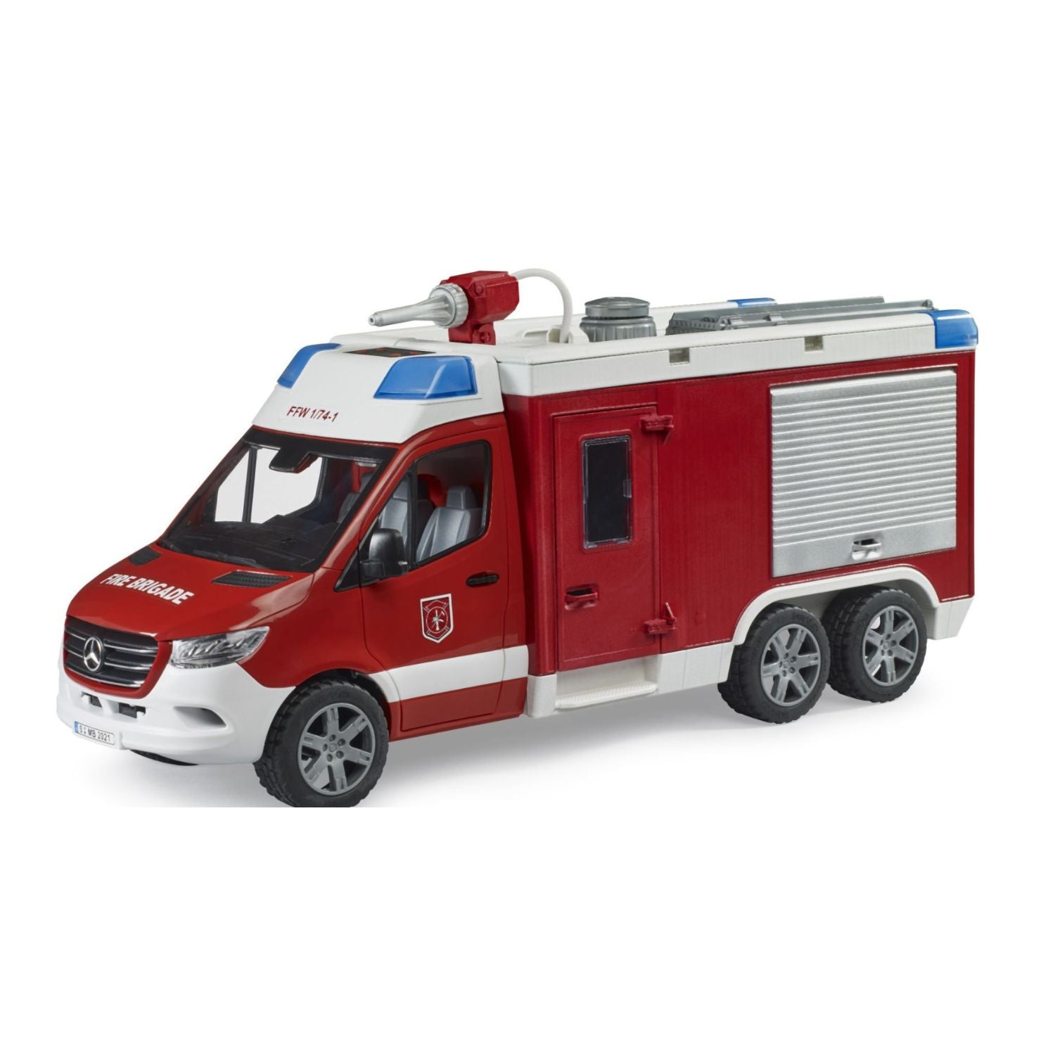 Mercedes-Benz Sprinter Fire Engine With Light & Sound Module (48cm Long)