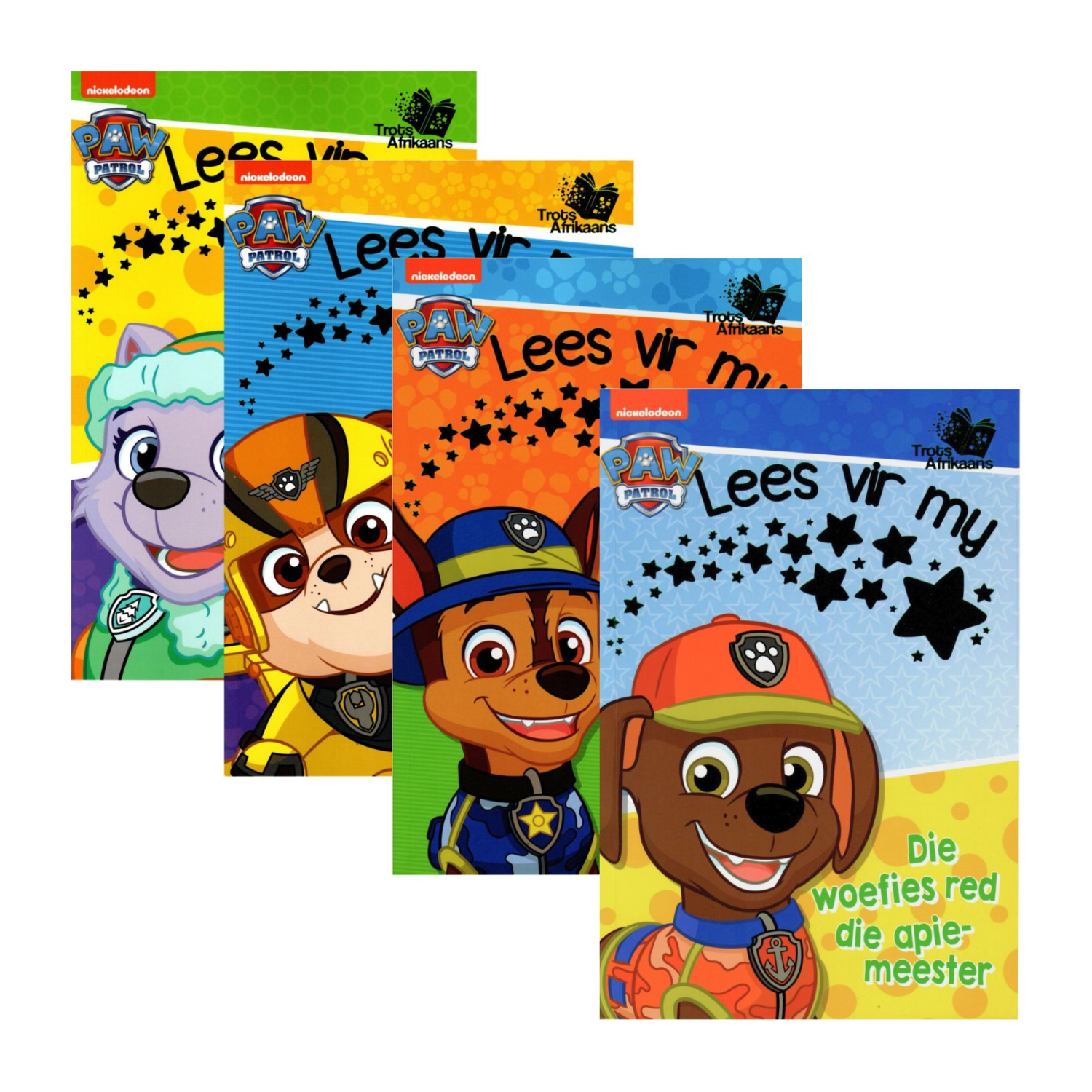 Paw Patrol Lees vir My - 4 Boeke