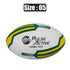 Rugby Ball Size 5 Rubber Pimple Grip