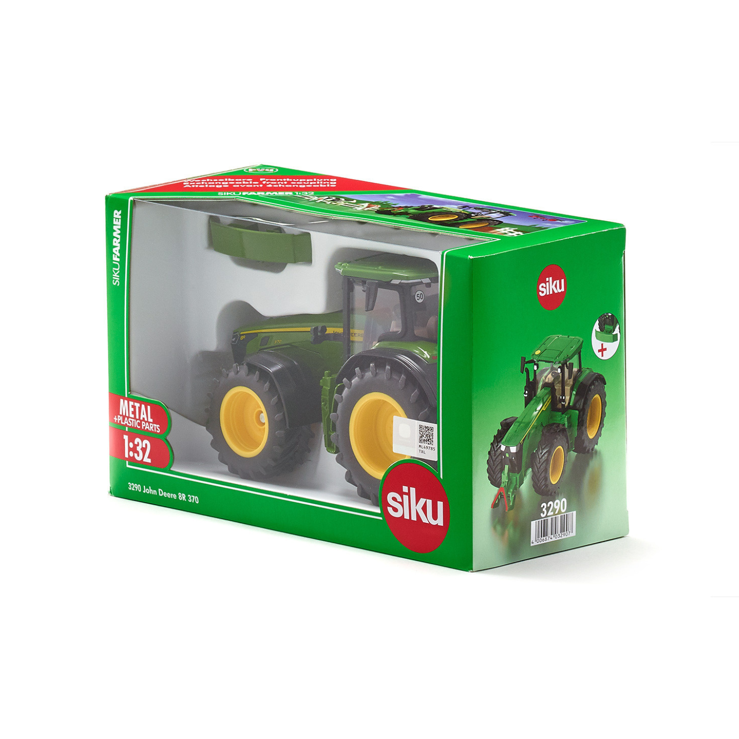 Siku John Deere 8R 370 Tractor 1:32