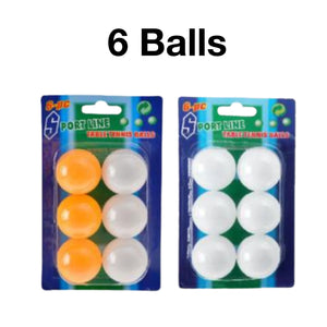 Sport Line Table Tennis Balls 6 Pack