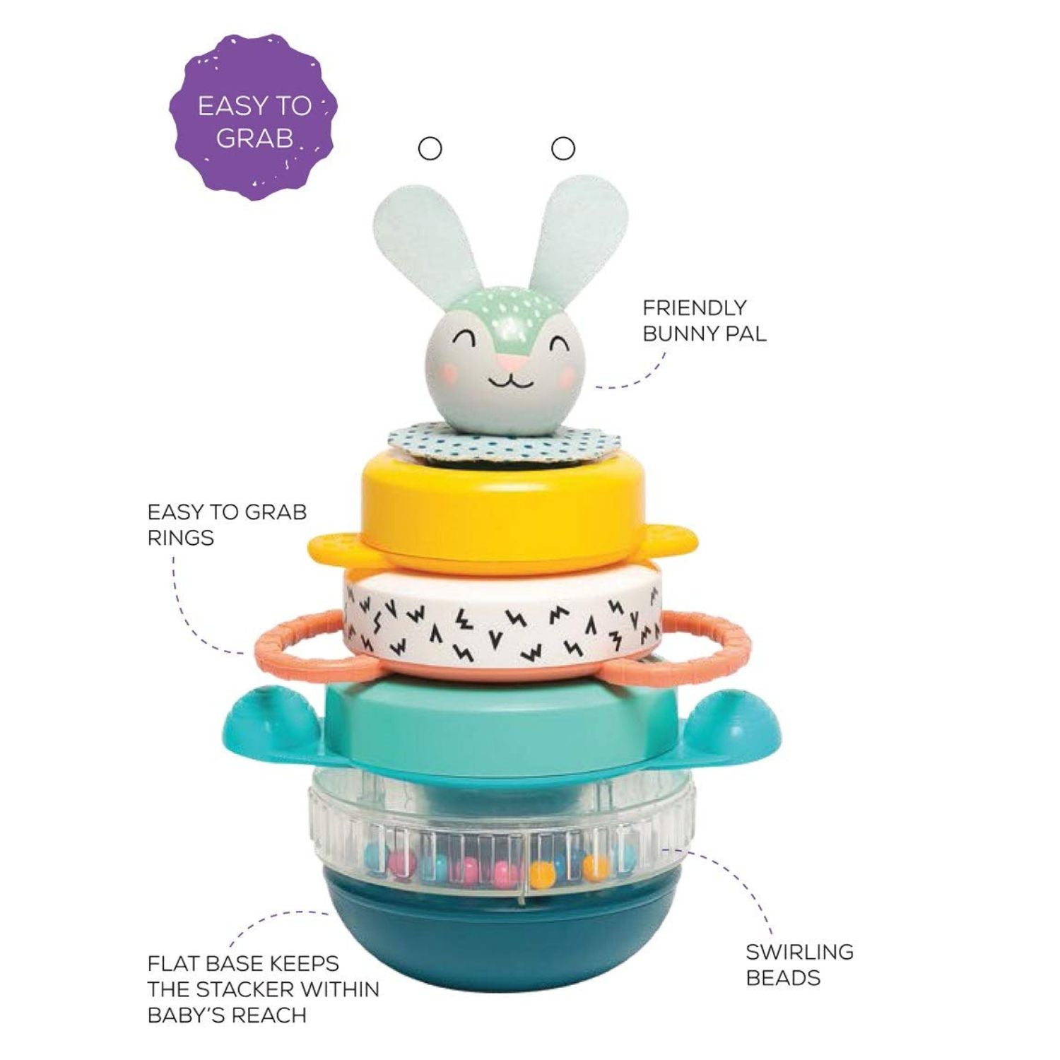 Taf Toys Hunny Bunny stacker